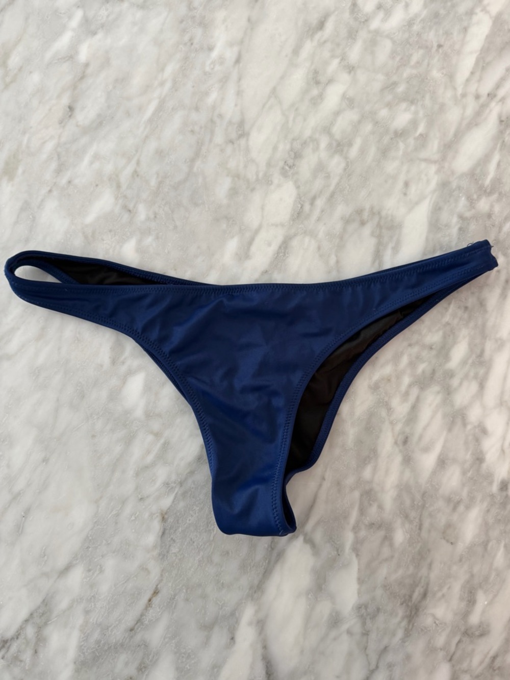 Victorias Secret Women's Navy Blue Bikini Bottom Swimwear
